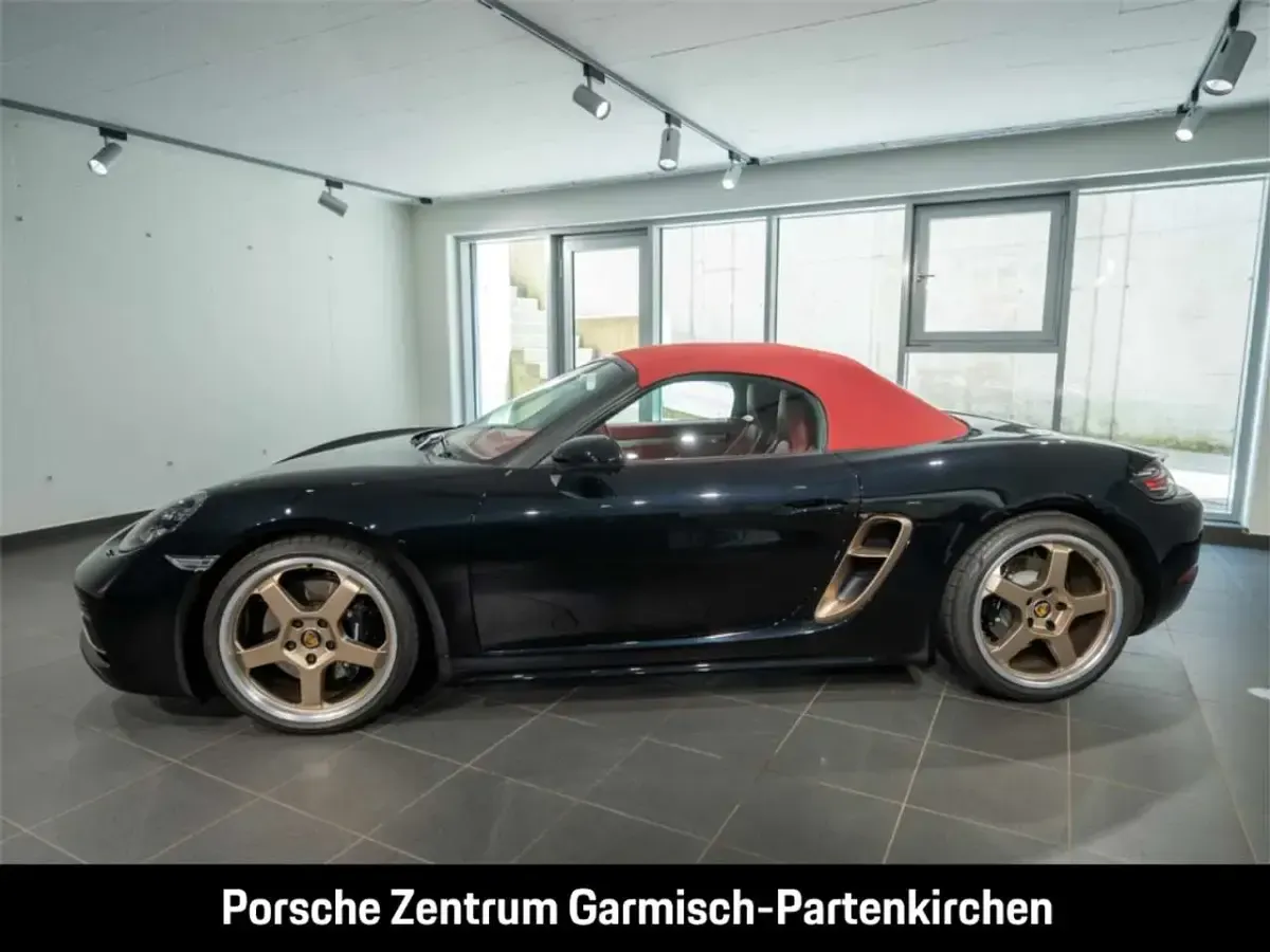 Gebraucht Porsche Boxster 400 PS (294 kW) 2022 Tiefschwarz Cabrio