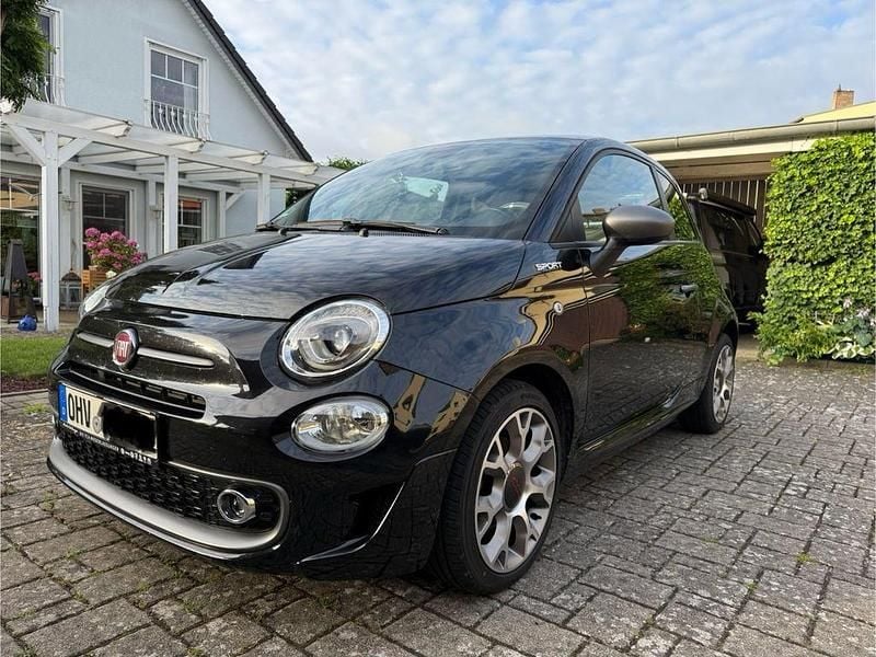 Schwarz Gebraucht 2021 Fiat 500 Sport Kleinwagen | 10.500 € (Guter Preis) - Bild 1/4