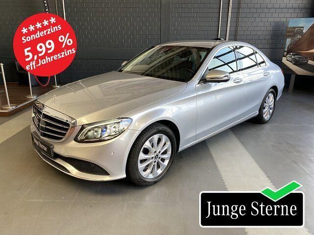 Irridiumsilber Gebraucht 2020 Mercedes C180 Exclusive Limousine | 27.880 € (Fairer Preis) - Bild 1/4