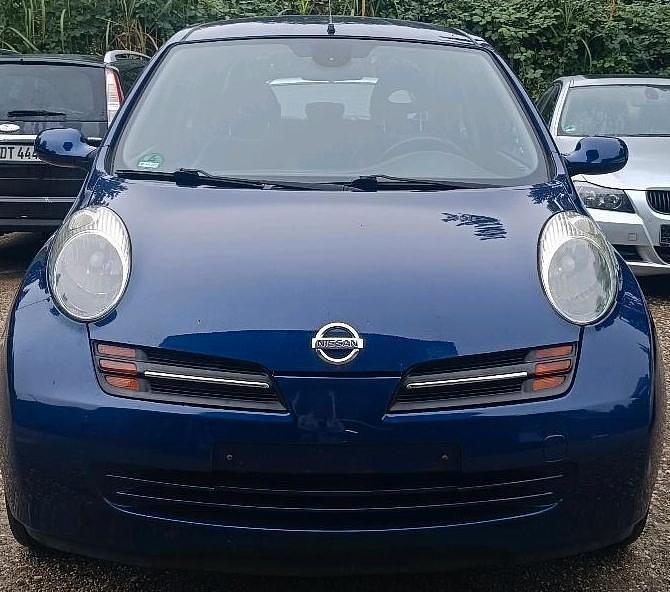 Blau Gebraucht 2004 Nissan Micra Kleinwagen | 1.599 € (Fairer Preis) - Bild 1/4