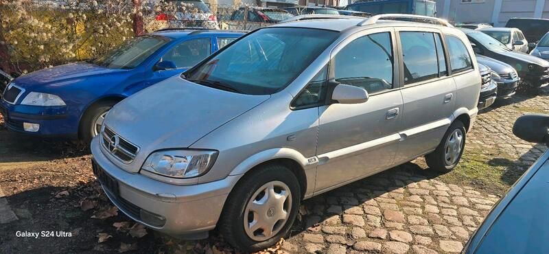 Silber Gebraucht 2004 Opel Zafira Van / Kleinbus | 1.350 € (Guter Preis) - Bild 1/4