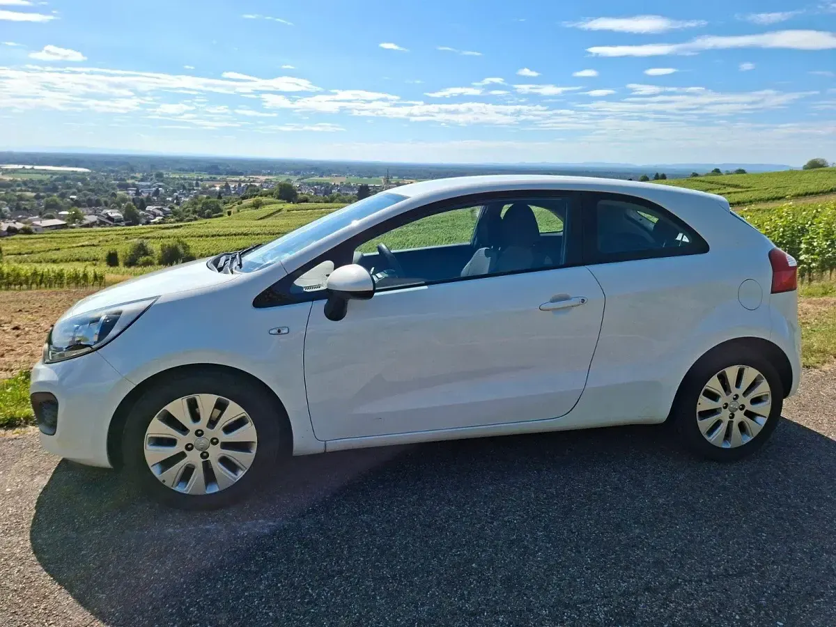 Gebraucht Kia Rio Edition 7 86 PS (63 kW) 2013 Weiß Kleinwagen