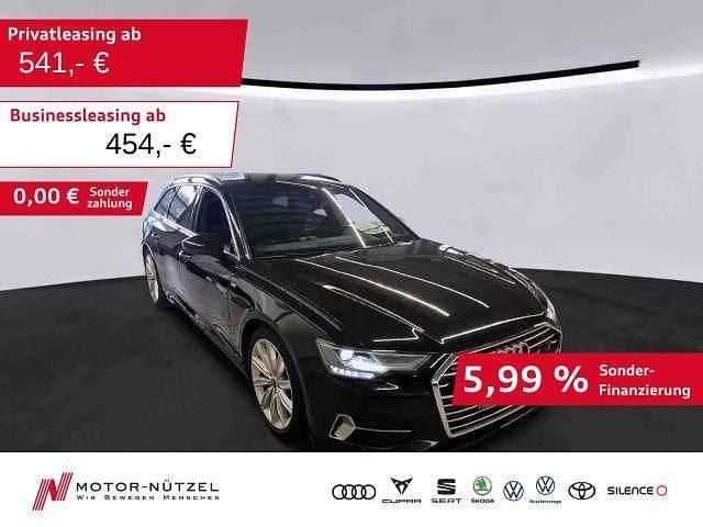 Mythosschwarz metallic Gebraucht 2021 Audi A6 Ambiente Kombi | 34.930 € (Guter Preis) - Bild 1/4