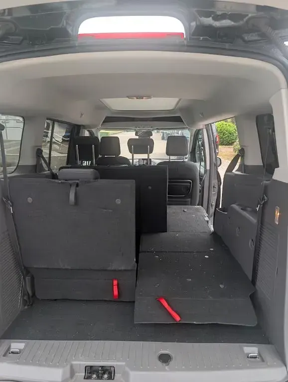 Gebraucht Ford Tourneo Titanium 120 PS (88 kW) 2018 Schwarz Van / Kleinbus