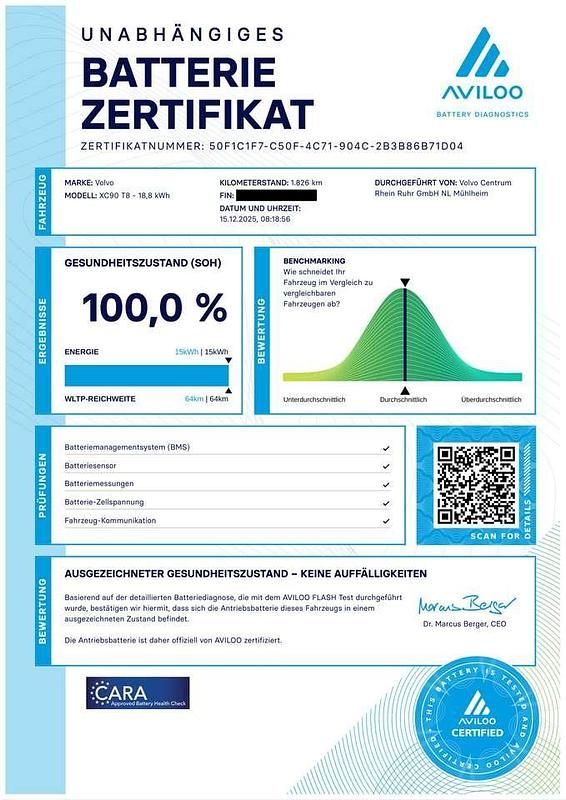Second-hand Volvo XC90 Plus 455 CP (334 kW) 2025 Gri SUV