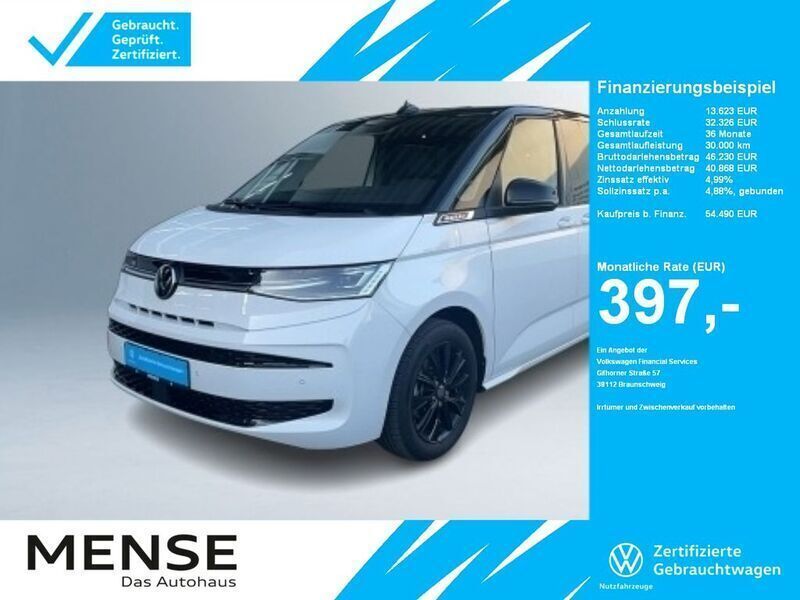 Candyweiß Gebraucht 2024 VW T7 Life Van | 54.490 € (Fairer Preis) - Bild 1/4