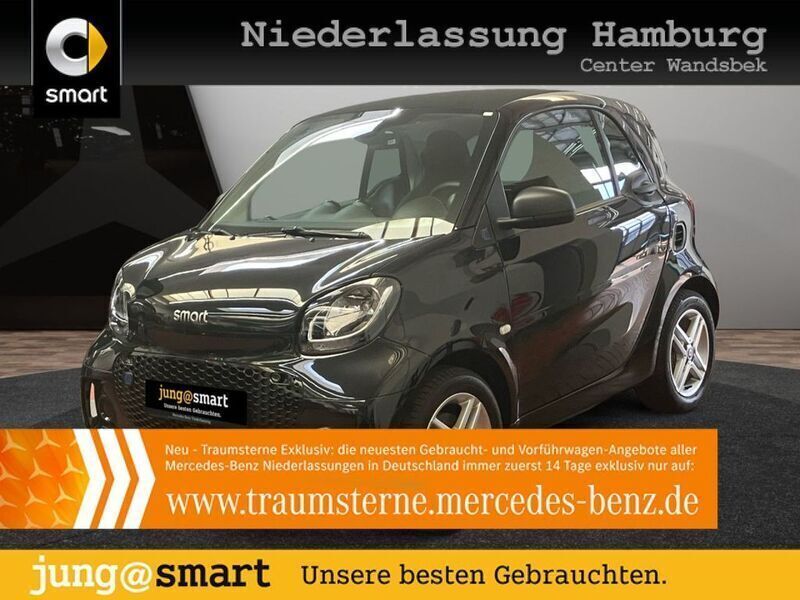 Schwarz Gebraucht 2021 Smart ForTwo Electric Drive Coupé | 8.290 € (Fairer Preis) - Bild 1/3