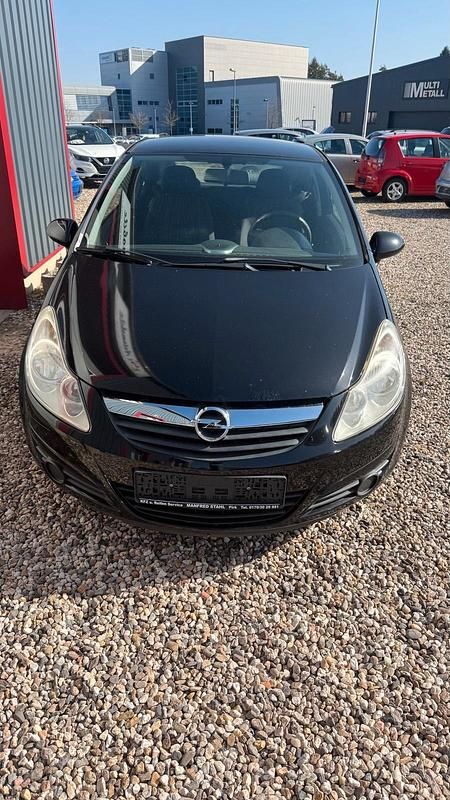Gebraucht Opel Corsa 80 PS (58 kW) 2008 Schwarz Kleinwagen