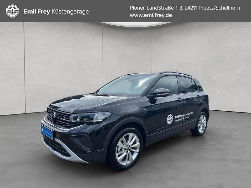 Schwarz Gebraucht 2025 VW T-Cross Goal SUV | 27.790 € (Fairer Preis) - Bild 1/4