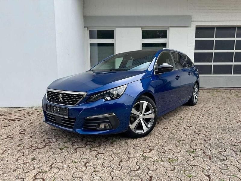 Gebraucht Peugeot 308 SW Allure GT-Line 131 PS (96 kW) 2018 Bleu magnetic Kombi