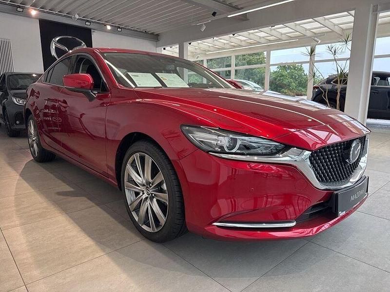 Soul red crystal Gebraucht 2023 Mazda 6 Exclusive-Line Limousine | 36.950 € (Teuer) - Bild 1/4