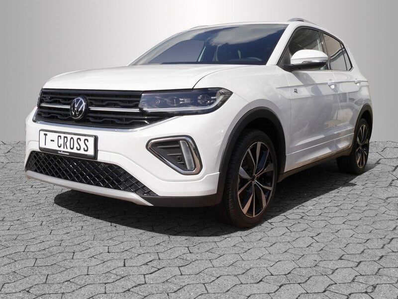 Pure white Gebraucht 2024 VW T-Cross IQ Drive SUV | 28.890 € (Teuer) - Bild 1/4
