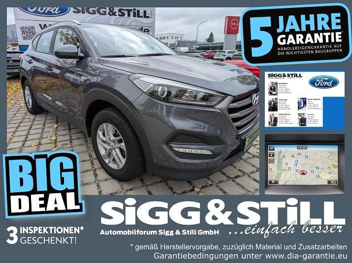 Micron grey / met Gebraucht 2017 Hyundai Tucson Classic SUV | 12.850 € (Fairer Preis) - Bild 1/4