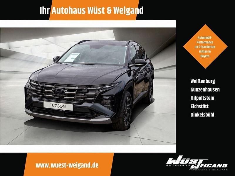 Abyss black Gebraucht 2024 Hyundai Tucson Prime SUV | 33.999 € (Fairer Preis) - Bild 1/4