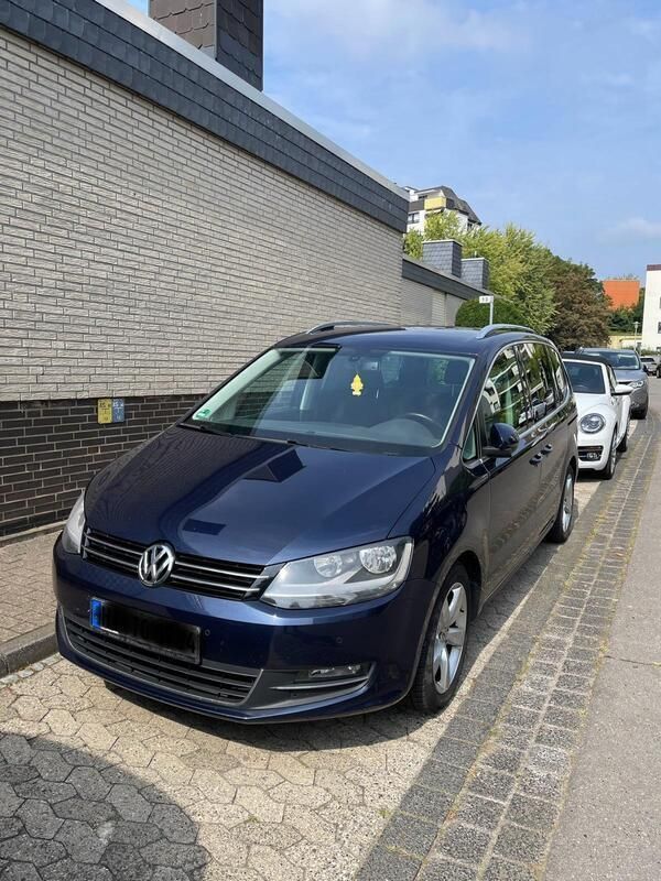 Blau Gebraucht 2011 VW Sharan Van / Kleinbus | 10.500 € (Fairer Preis) - Bild 1/4