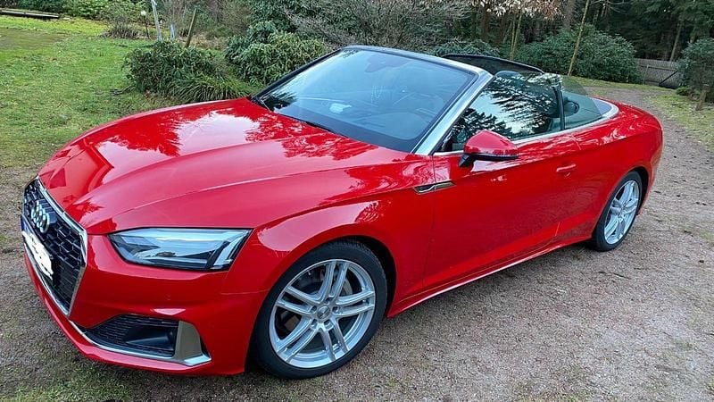 Gebraucht Audi A5 Cabriolet Advanced Plus 190 PS (139 kW) 2020 Rot Cabrio