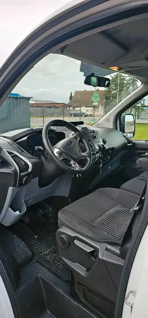 Gebraucht Ford Transit Custom 125 PS (91 kW) 2015 Weiß Van / Kleinbus
