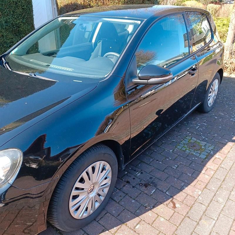 Gebraucht VW Golf VI Trendline 80 PS (58 kW) 2009 Schwarz Kleinwagen