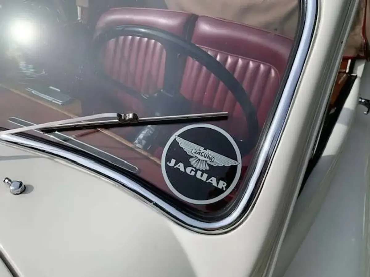 Gebraucht Jaguar XK 209 PS (153 kW) 1956 Weiß Coupé