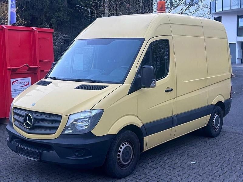 Gelb Gebraucht 2013 Mercedes Sprinter Van | 6.900 € (Superpreis) - Bild 1/4