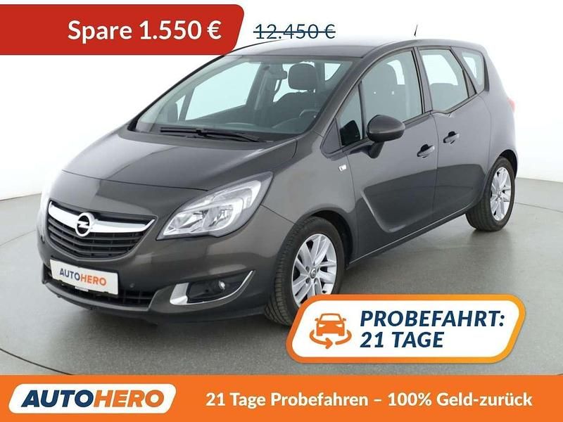 Schwarz Gebraucht 2016 Opel Meriva Active Van / Kleinbus | 10.900 € (Etwas zu teuer) - Bild 1/3