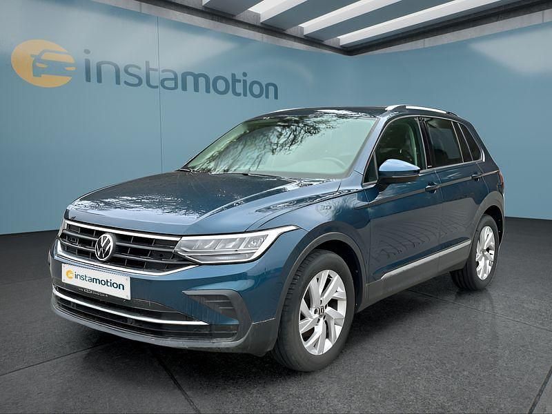 Gebraucht VW Tiguan 150 PS (110 kW) 2021 Blau SUV