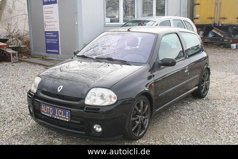 Schwarz Gebraucht 2000 Renault Clio II | 7.990 € (Fairer Preis) - Bild 1/4