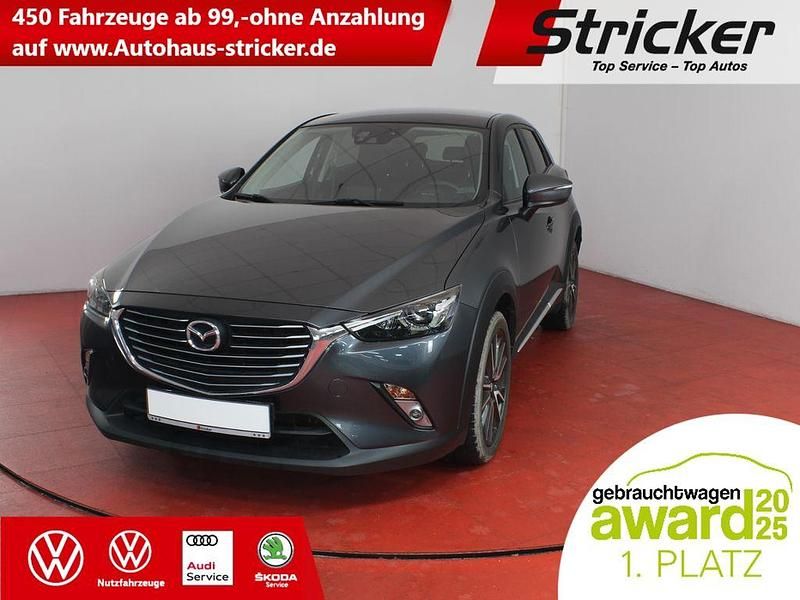Gebraucht Mazda CX-3 Sports-Line 105 PS (77 kW) 2016 Silber SUV
