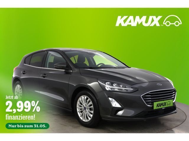 Grau Gebraucht 2020 Ford Focus Titanium Limousine | 17.490 € (Guter Preis) - Bild 1/2