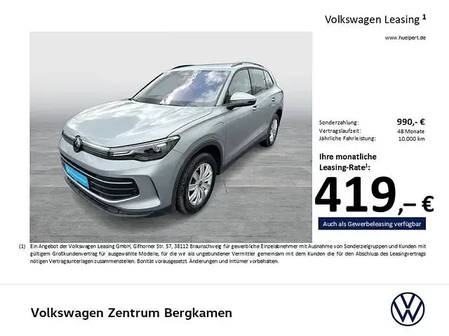 Gebraucht VW Tiguan Life 204 PS (150 kW) 2025 Silber SUV