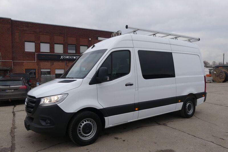 Arktikweiss Gebraucht 2019 Mercedes Sprinter Van | 30.950 € (Fairer Preis) - Bild 1/4