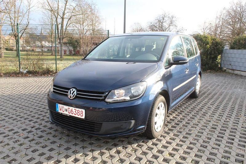 Blau Gebraucht 2012 VW Touran Trendline Van / Kleinbus | 4.500 € (Fairer Preis) - Bild 1/4