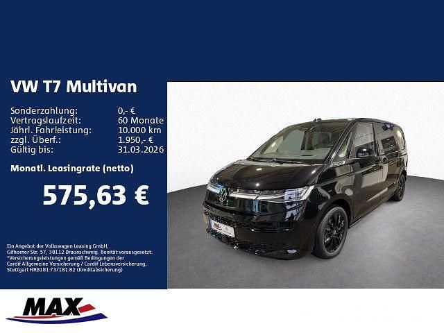 Neu VW Multivan Life 150 PS (110 kW) 2026 Schwarz Van