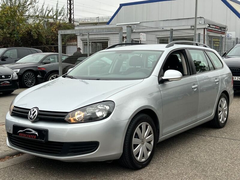 Silber Gebraucht 2011 VW Golf VI Trendline Kombi | 5.990 € (Fairer Preis) - Bild 1/4