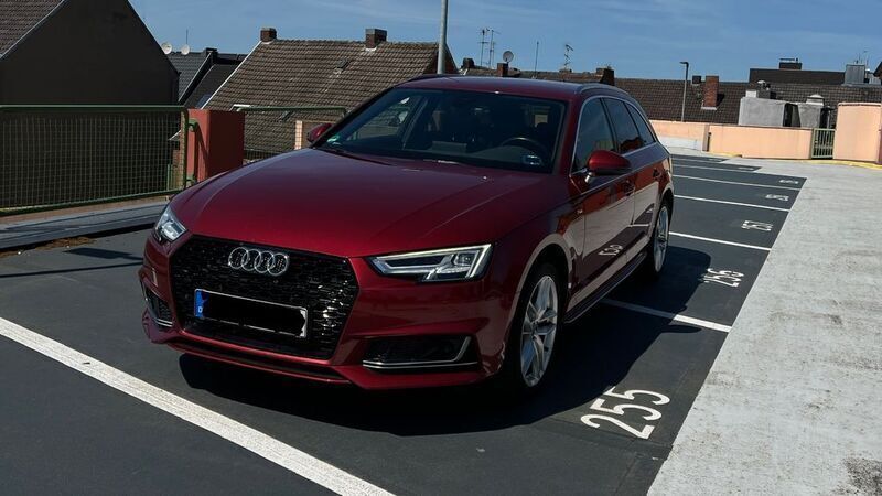 Rot Gebraucht 2017 Audi A4 Sport Kombi | 15.999 € (Guter Preis) - Bild 1/4
