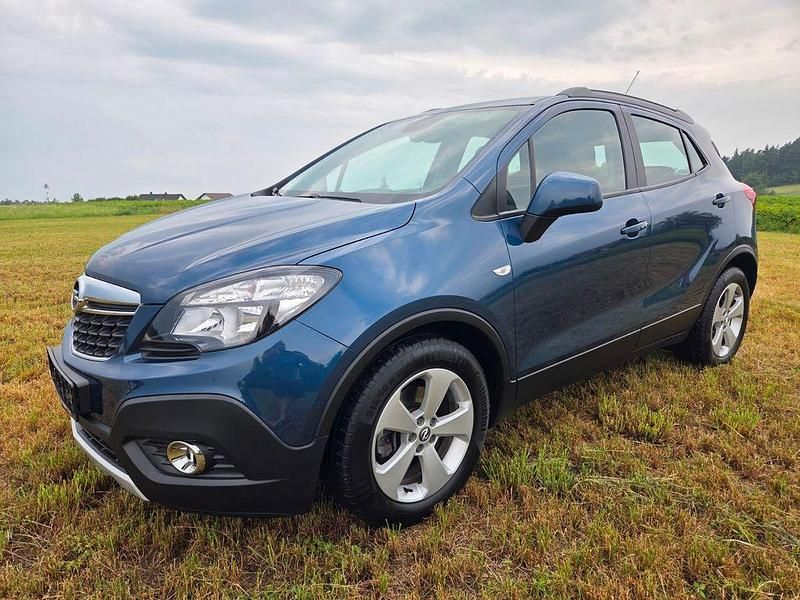 Blau Gebraucht 2016 Opel Mokka Edition SUV | 9.290 € (Guter Preis) - Bild 1/4