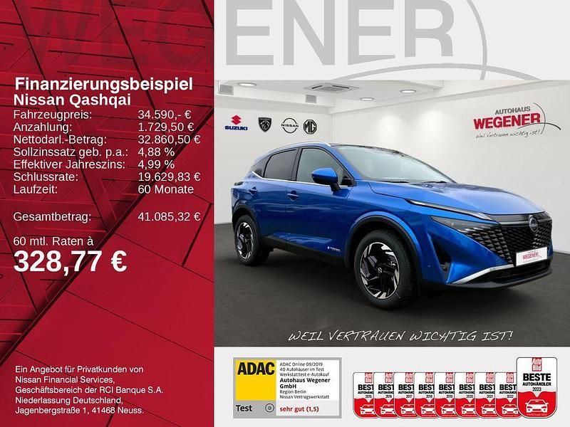 Gebraucht Nissan Qashqai N-Connecta 190 PS (139 kW) 2025 Magnetic blue SUV