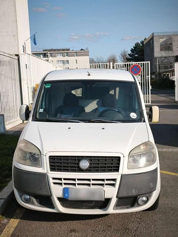 Gebraucht Fiat Doblò 75 PS (55 kW) 2006 Weiß Van / Kleinbus