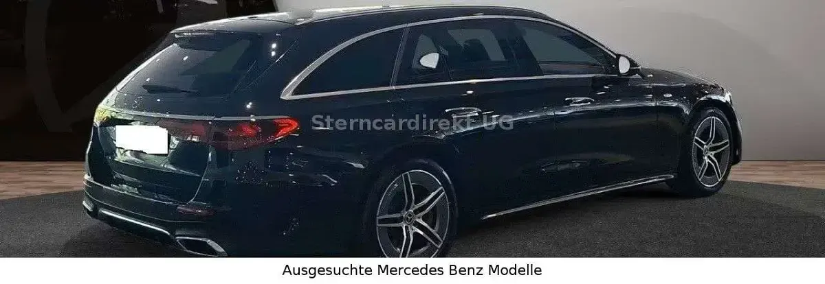 Gebraucht Mercedes E300 AMG Line Premium Plus 313 PS (230 kW) 2025 Obsidianschwarzmetallic Kombi
