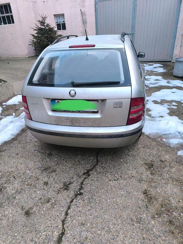 Gebraucht Skoda Fabia 2004 Silber Kombi