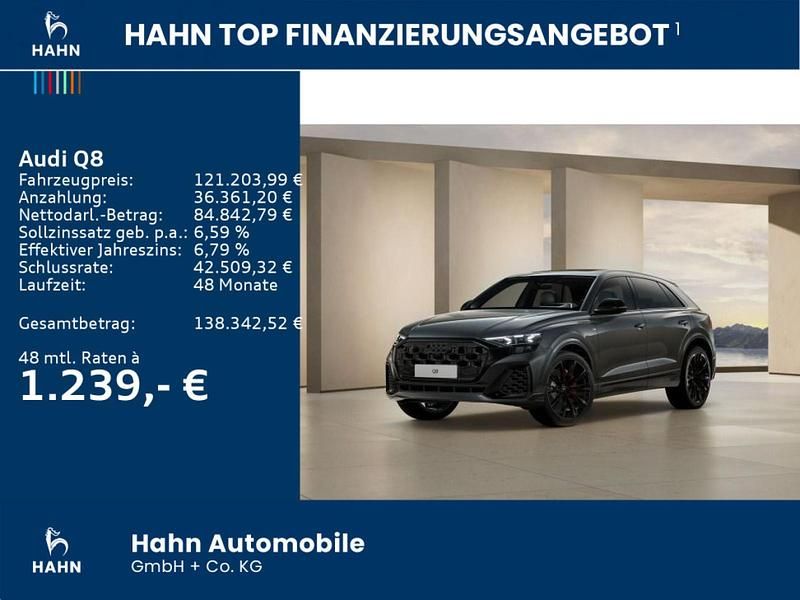 Neu Audi Q8 Ambiente 394 PS (289 kW) 2026 Grau SUV