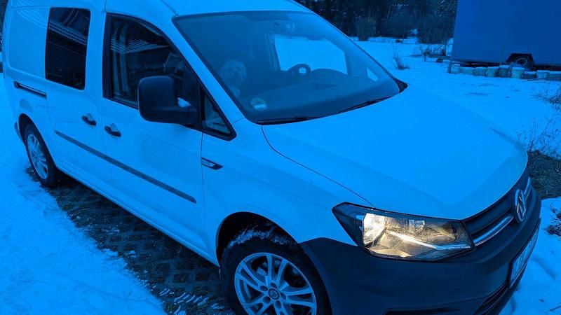 Gebraucht VW Caddy Maxi 102 PS (75 kW) 2019 Weiß Van / Kleinbus