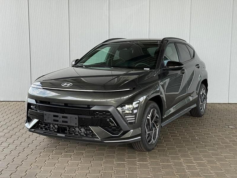 Grau Neu 2025 Hyundai Kona N Line SUV | 28.450 € (Guter Preis) - Bild 1/4