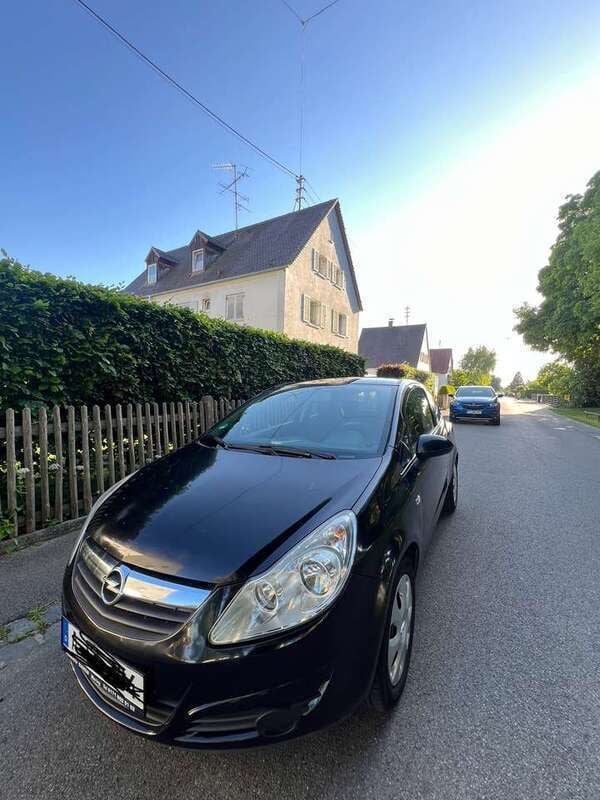 Schwarz Gebraucht 2009 Opel Corsa Edition Limousine | 3.000 € (Fairer Preis) - Bild 1/4