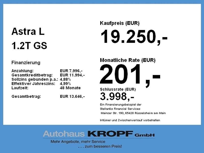 Gebraucht Opel Astra Elegance 131 PS (96 kW) 2023 Kobalt blau Limousine