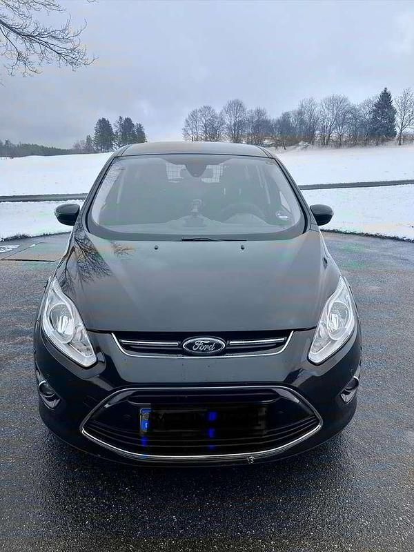 Gebraucht Ford C-MAX Titanium 125 PS (91 kW) 2013 Schwarz Van / Kleinbus