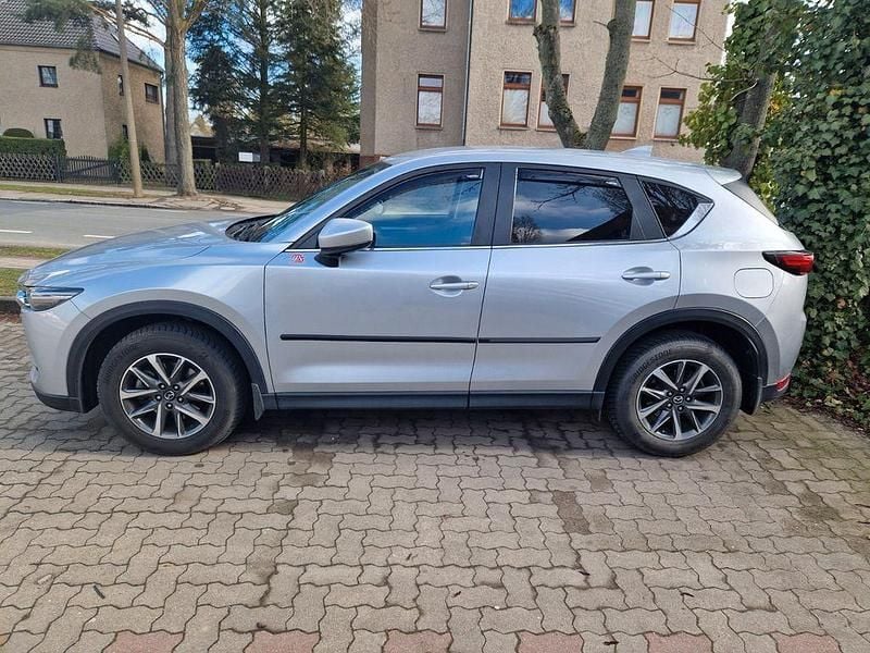 Gebraucht Mazda CX-5 Exclusive-Line 150 PS (110 kW) 2019 Silber SUV