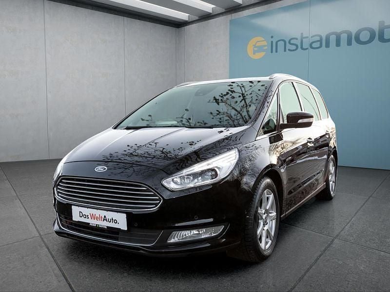 Schwarz Gebraucht 2019 Ford Galaxy Titanium Van / Kleinbus | 24.049 € (Fairer Preis) - Bild 1/4