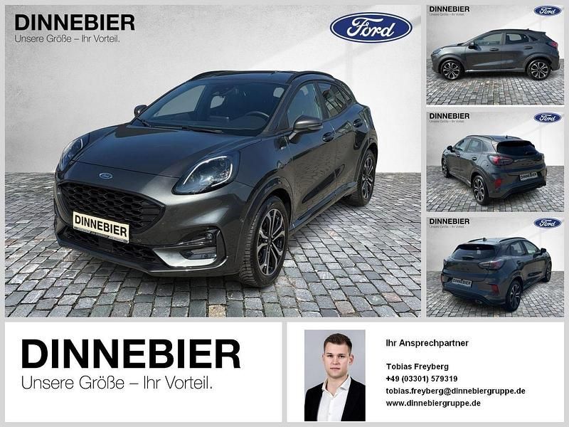 Magnetic grau met Gebraucht 2024 Ford Puma ST-Line X SUV | 23.189 € (Superpreis) - Bild 1/1