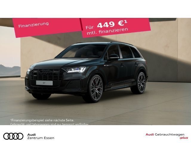 Mythosschwarz metallic Gebraucht 2023 Audi Q7 S-Line SUV | 76.440 € (Fairer Preis) - Bild 1/4